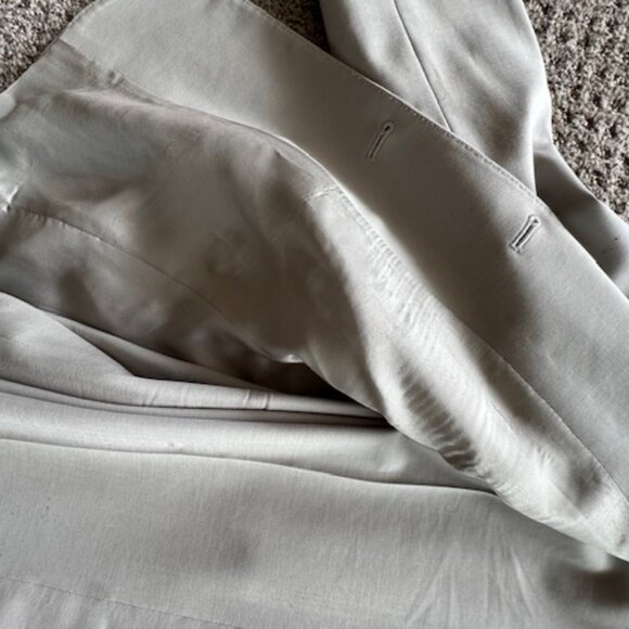 Adrienne Vittadini light grey pants suit for Women size 8 - Picture 5 of 8